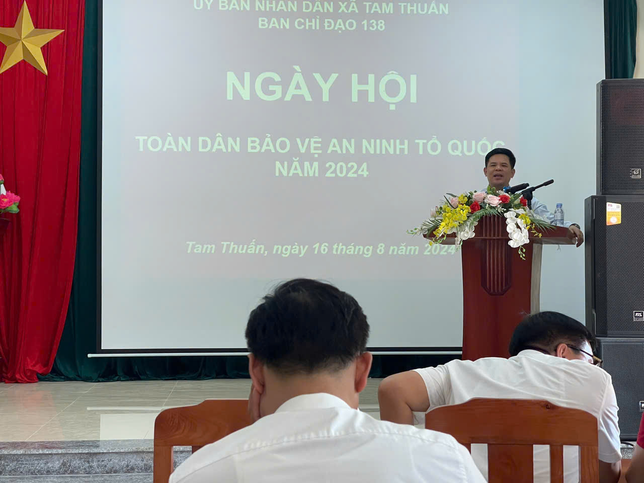 Xã Tam Thuấn tổ chức Ngày hội toàn dân bảo vệ an ninh Tổ quốc